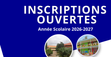 INSCRIPTIONS OUVERTES
